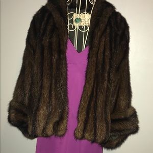 Vintage Mink Cape
